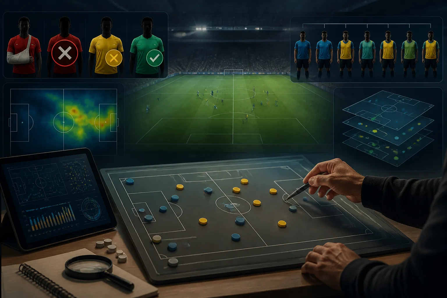 Cómo evaluar lesiones, suspensiones y últimas noticias de los equipos en los pronósticos del Brasileirão Série B