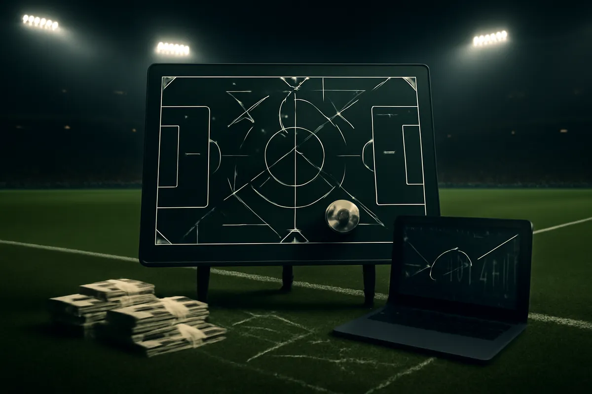 AI-generated editorial illustration — How to Make Daily Football Predictions: Best Practices, Selection Criteria, and Bankroll Management