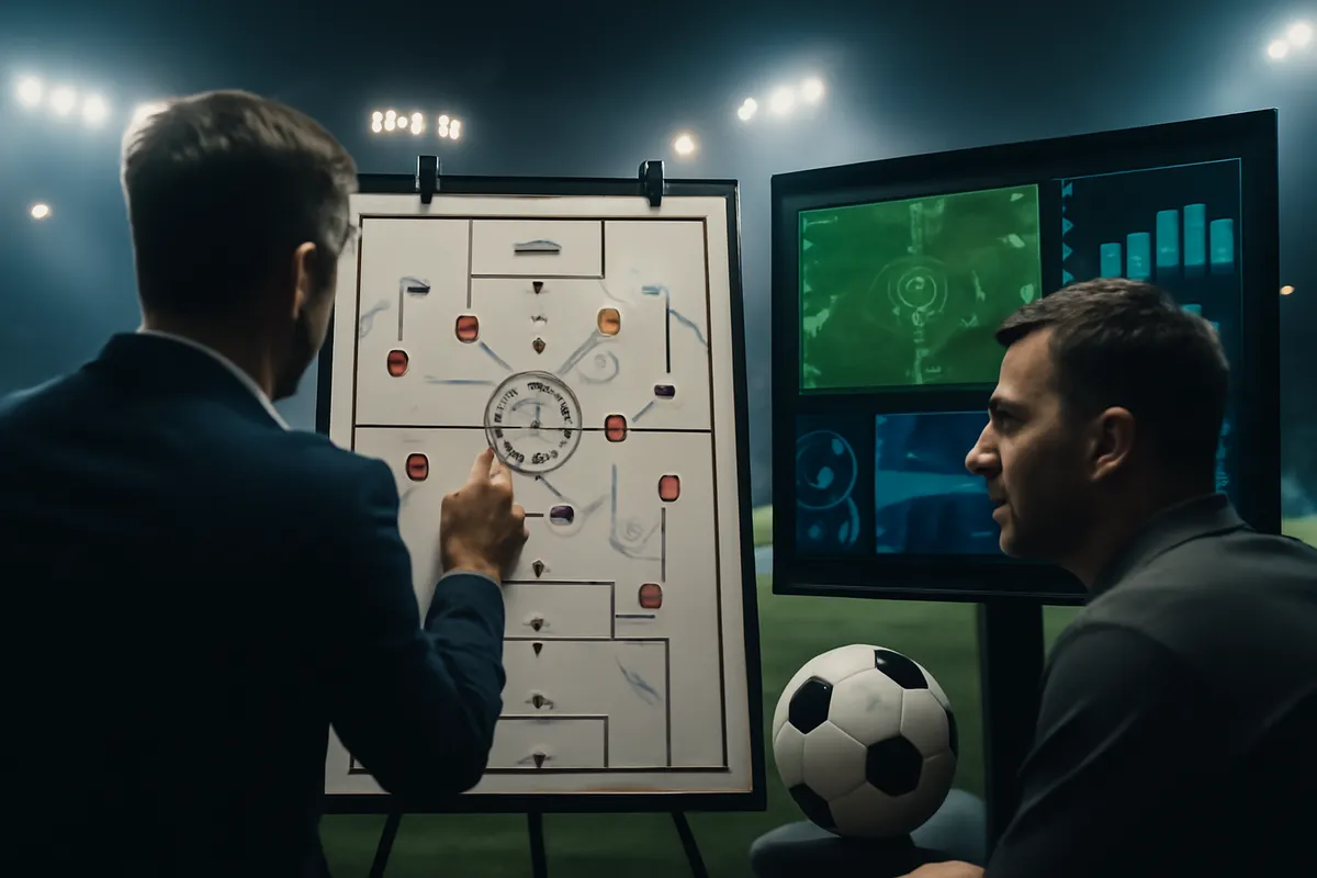 Ilustración editorial generada con IA — Cómo ver partidos de fútbol en vivo en Brasil: plataformas de streaming y guía de transmisión