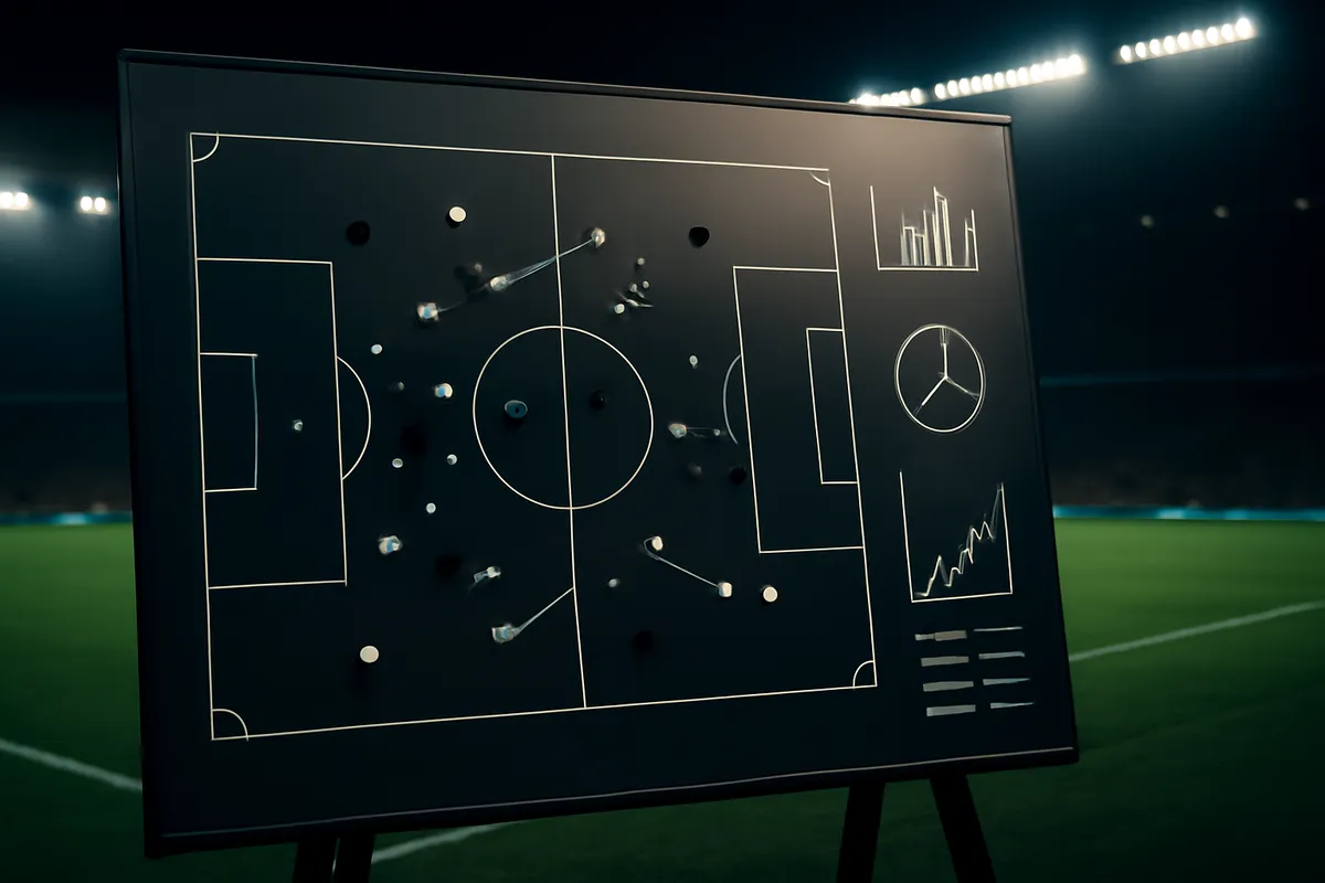 Ilustración editorial generada con IA — Pronósticos de Fútbol Explicados: Qué Son los 'Palpites', Tipos de Predicciones y Cómo Juzgar Pronósticos Confiables Diarios