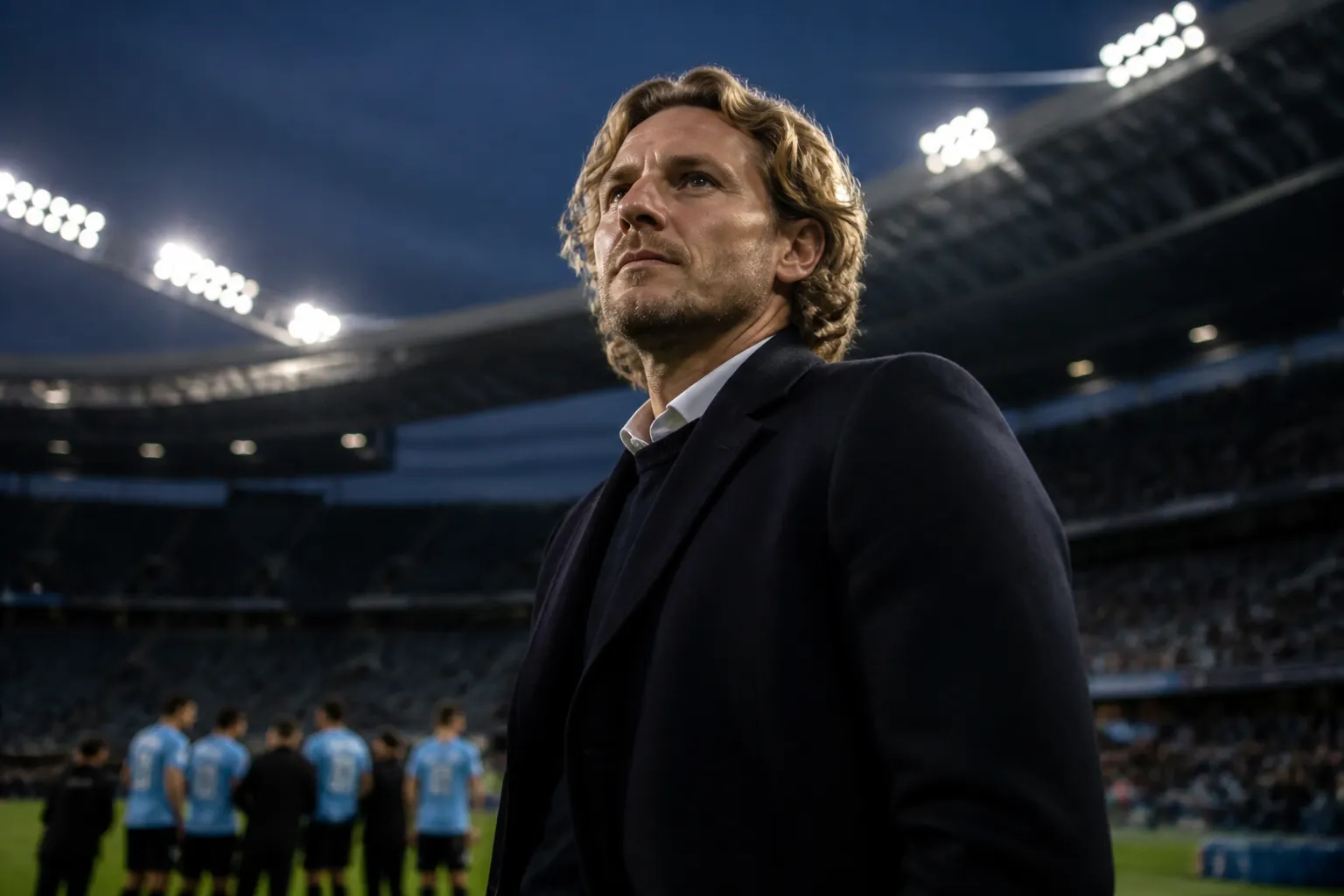 Diego Forlán substitui Marcelo Bielsa como técnico interino do Uruguai
