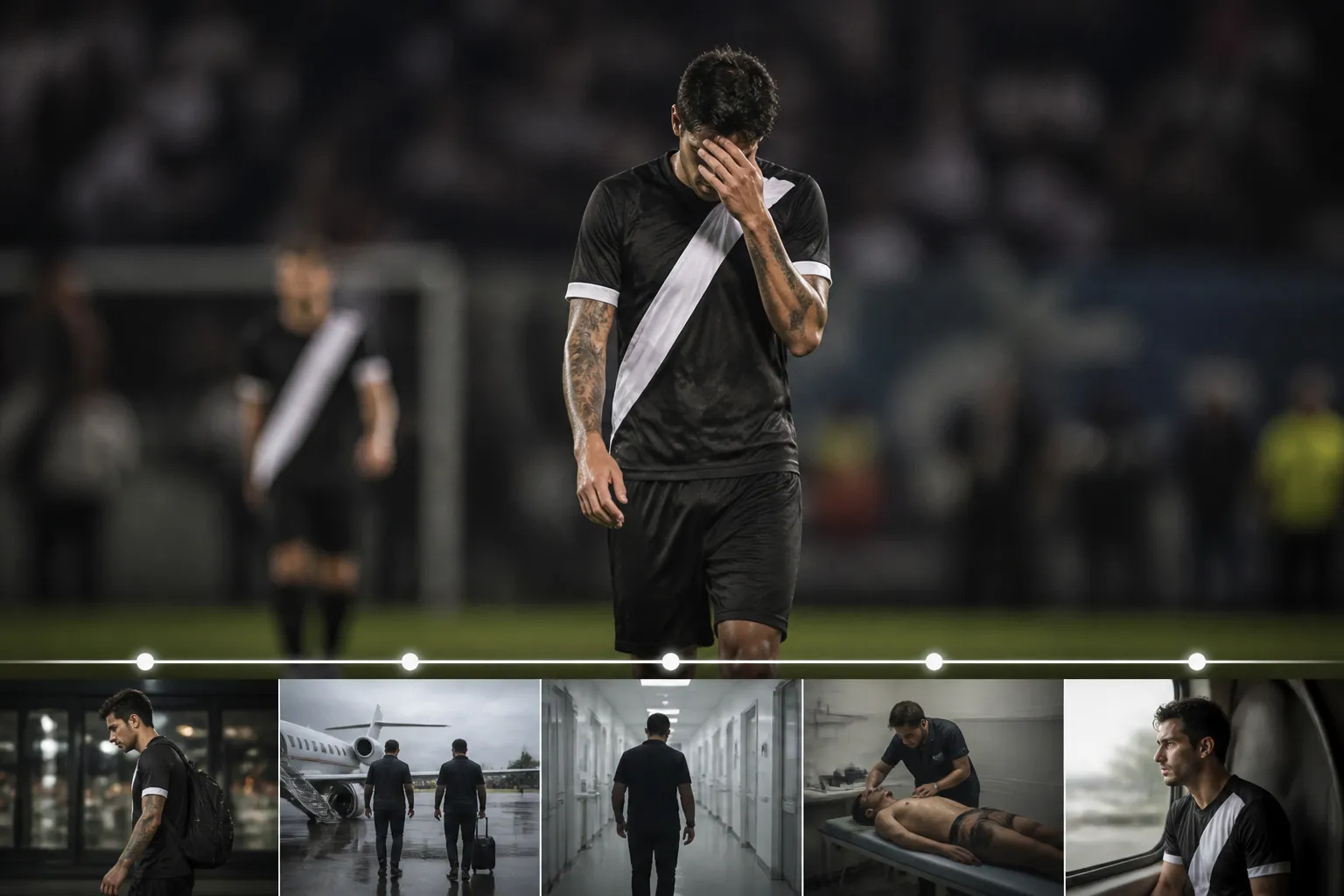 Hugo Moura to Al-Fayha: Vasco Exit Nears as Midfielder Travels for Medical Tests