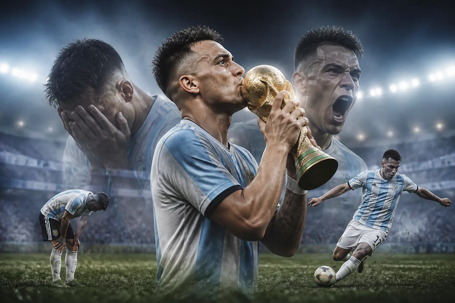 Por que Lautaro Martínez chorou após Argentina x Inglaterra: gol leva a Argentina à final da Copa do Mundo de 2026