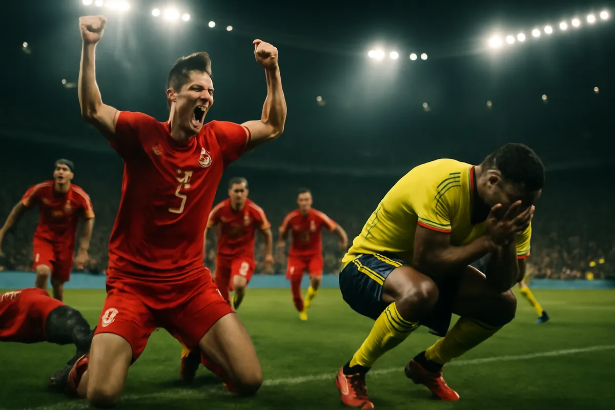 Suiza vs Colombia en penales: Cómo los suizos llegaron a los cuartos de final del Mundial 2026